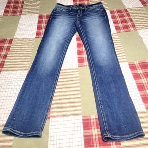 Buckle Black Jeans - straight leg